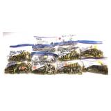 Lot, 10 bags assorted .45 brass, includes .45