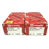 x2- Boxes of .45 Cal. (.452") 300-grain HP/XTP