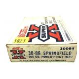 Box of .30-06 Springfield - 180 Gr. Power-Point
