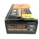 Box of 9mm Luger 115-grain FMJ Field & Stream