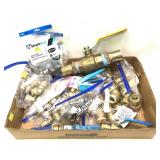 Lot: assorted Shark Bite Pumbing valves- various
