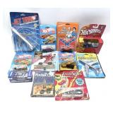 Lot, vintage Ertl and Hot Wheels die cast cars