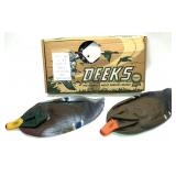 Box of Deeks Mallard Decoys- 4