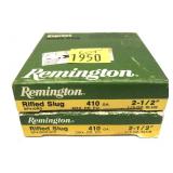 Lot, 10 Rds. .410 Ga. 2.5" rifled slugs, 10 Rds.
