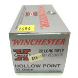 Brick of .22 LR Hollow Point Winchester