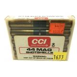 Box of .44 mag No. 9 CCI Shotshells - 10 Rds.