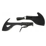 Ontario Knife Company axe with leather sheath