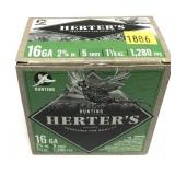Box of 16 Ga. 2.75" No. 5 Herter