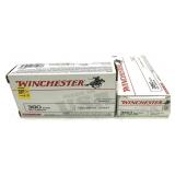 x2- Boxes of .380 Auto 95-grain FMJ Winchester