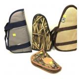 Lot, 4 assorted soft pistol cases