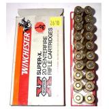 Winchester .270 Win Cartridges- 20 rounds,
