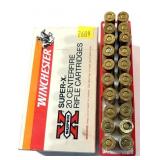 Lot: 20 rounds  7mm Mauser cartridges, mixed