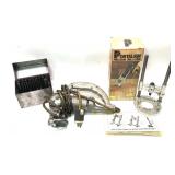 Lot: Sheet Metal Nibbler, Precision Drill guide