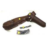 Lot, Hunter leather holster with Hunter leather