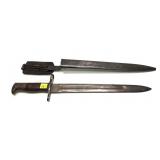 US 1898 bayonet with scabbard