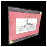 Vintage DuPont Powder advertisement in frame, ad