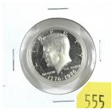 1976-S Kennedy half dollar, 40% silver