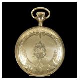 Elgin Model 2 7-jewel 0 size hunter case pocket