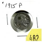 1915 Buffalo nickel