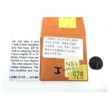 Ancient silver coin, 50-20 BC