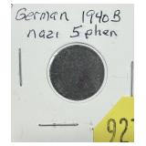 1940 German 5 phenics