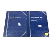 Partial set of Lincoln cents: 1910-1968, 106 pcs.