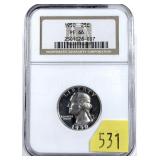 1950 quarter NCG slab certified PF-66