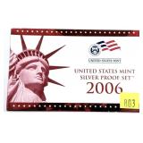 2006 silver Proof set