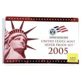 2005 silver Proof set