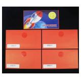 x5- $2 Rocket ship notes -x5 notes -Sold by the