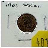 1906 Indian Head cent
