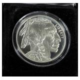 2001 Proof Buffalo silver dollar