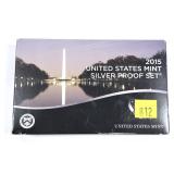 2015 silver Proof set