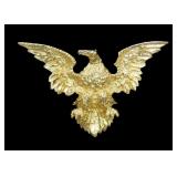 14K Yellow gold eagle pin, 2" wing span, 8.9 grams