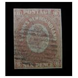 Newfoundland 20 used, CV $80