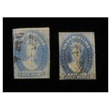 Tasmania 13, 13a used CV $62