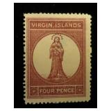 Virgin Islands 5 MH, CV $50