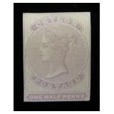 Ceylon 14 MH partial gum, CV $200