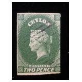 Ceylon 4 used, CV $65