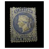 St. Helena 3 used, CV $125