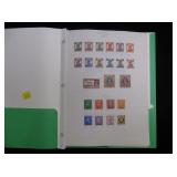 Folder of 33 homemade album pages of Oman