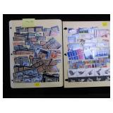 Lot, 10 Stock Pages mostly mint stamps: Great