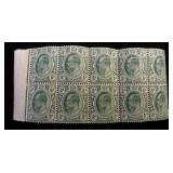 Transvaal 281 MH block of 10, MH, CV $40