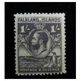 Falkland Islands 60 MH, CV $32