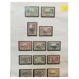 St. Helena 140-152 Homemade album page, MH, CV $92