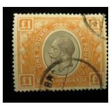 Kenya, Uganda 37 used, CV $340