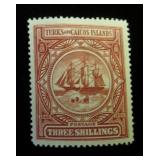 Turks & Caicos Islands 9 MH, CV $80