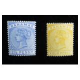 Bahamas 28, 29 MH, CV $30