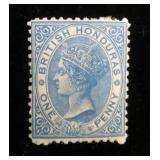British Honduras 4 MH, CV $100