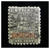 British Guiana O1 used CV $26